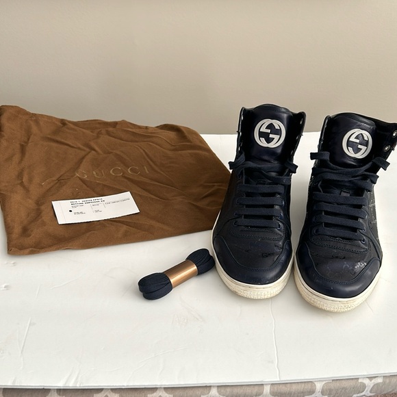 Authentic Gucci Men’s Sneakers - Picture 1 of 5